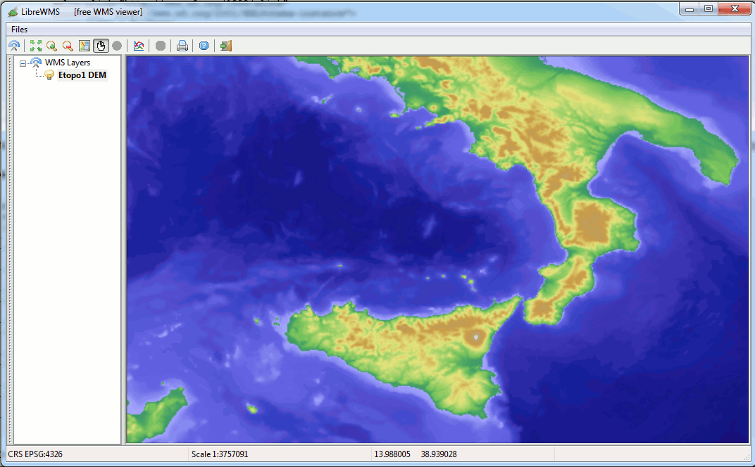 ETOPO1 srtm_plus