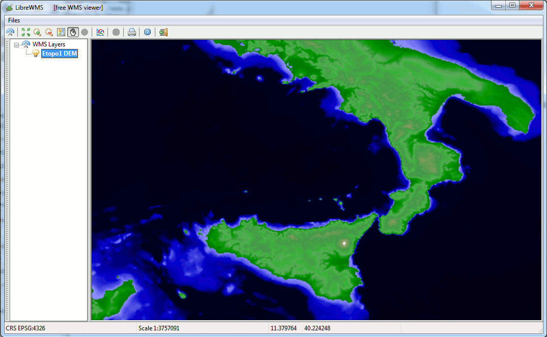 ETOPO1 terrain